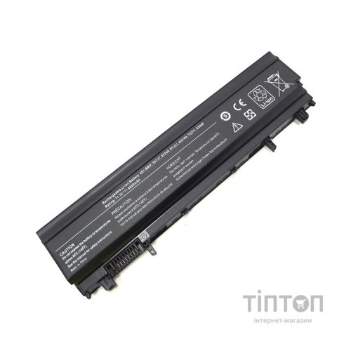 Акумулятор до ноутбука Dell LatitudeE5440VV0NF, 58Wh (5200mAh), 6cell, 11.1V, Li-ion AlSoft (A47798)