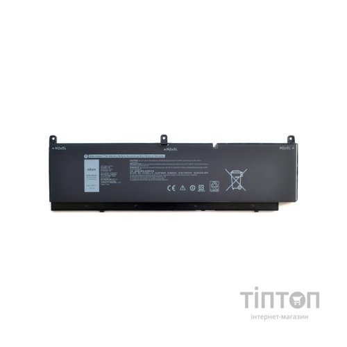 Акумулятор до ноутбука Dell Precision 7550 С903М, 5667mAh (68Wh), 6cell, 11.4V, Li-ion AlSoft (A47986)