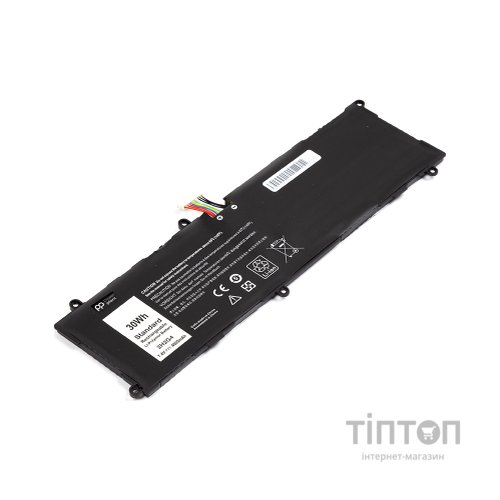 Акумулятор до ноутбука DELL Venue 11 Pro 7140 Series (2H2G4) 7.4V 4000mAh PowerPlant (NB441778)