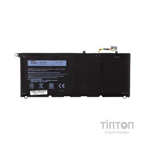 Акумулятор до ноутбука DELL XPS 13 9350 (JD25G) 7.4V 52Wh PowerPlant (NB441891)