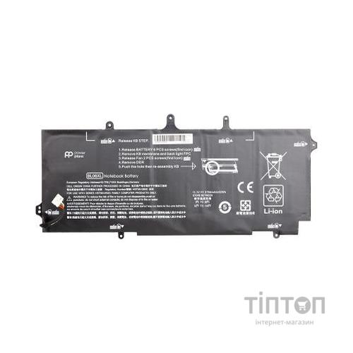 Акумулятор до ноутбука HP Elitebook Folio 1040 G1 (BL06XL) 11.1V 3784mAh PowerPlant (NB461196)
