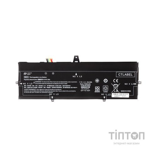 Акумулятор до ноутбука HP EliteBook x360 1030 G3 Series (BM04XL) 7.7V 7300mAh PowerPlant (NB462070)