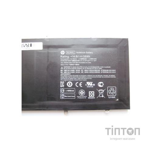 Акумулятор до ноутбука HP Envy 14-3000 SL04XL, 58Wh (3900mAh), 8cell, 14.8V, Li-ion (A47463)