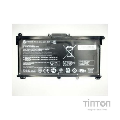 Акумулятор до ноутбука HP Pavilion 15-cd TF03XL, 3615mAh (41.7Wh), 3cell, 11.55V, L (A47511)