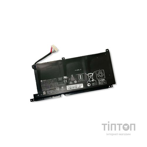 Акумулятор до ноутбука HP Pavilion Gaming 15-DK PG03XL, 52.5Wh (4323mAh), 3cell, 11.55V, Li-ion (A47825)