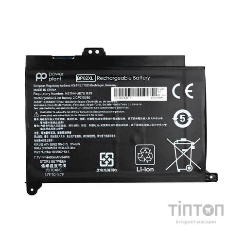 Акумулятор до ноутбука HP Pavilion Notebook PC 15 (BP02XL) 7.7V 4400mAh PowerPlant (NB461349)
