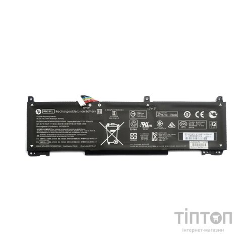 Акумулятор до ноутбука HP ProBook 450 G8 RH03XL, 45Wh (3790mAh), 3cell, 11.4V, Li-ion, black (A47761)