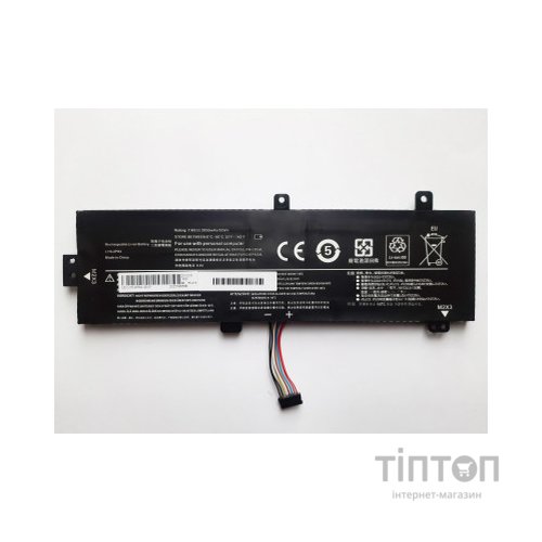 Акумулятор до ноутбука IdeaPad 310-15 L15L2PB4, 3950mAh (30Wh), 2cell, 7.6V, Li-ion AlSoft (A47641)