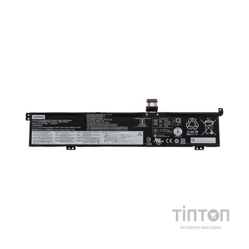 Акумулятор до ноутбука Lenovo Gaming 3-15ARH L19M3PF7, 45Wh (4000mAh), 3cell, 11.4V, Li-ion (A47847)