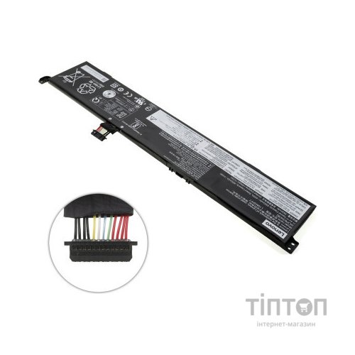 Акумулятор до ноутбука Lenovo Gaming 3-15ARH L19M3PF7, 45Wh (4000mAh), 3cell, 11.4V, Li-ion (A47847)