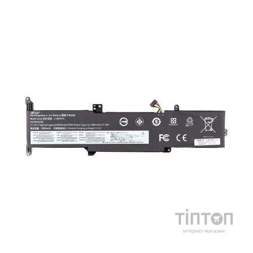 Акумулятор до ноутбука LENOVO Ideapad 3-15 (L19D3PF5) 11.1V 3980mAh PowerPlant (NB482047)