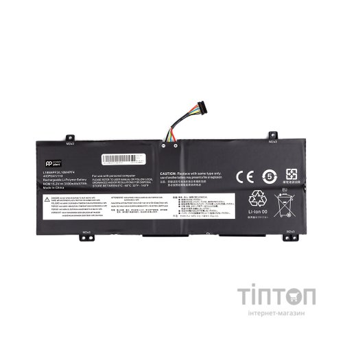 Акумулятор до ноутбука LENOVO L18M4PF3-68-4S1P 15.2V 3100mAh PowerPlant (NB481811)