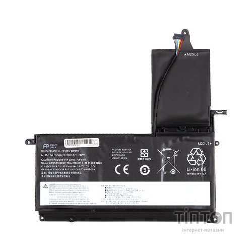 Акумулятор до ноутбука LENOVO ThinkPad S5 S530 (45N1166) 14.8V 3600mAh PowerPlant (NB482085)