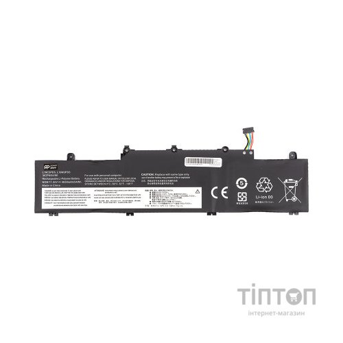 Акумулятор до ноутбука LENOVO ThinkPad T14S Series (L18C3PD2) 11.55V 4650mAh PowerPlant (NB482122)