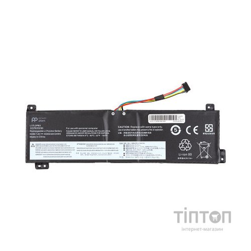 Акумулятор до ноутбука LENOVO V130-15IGM (L17L2PB3) 7.6V 4500mA PowerPlant (NB482078)