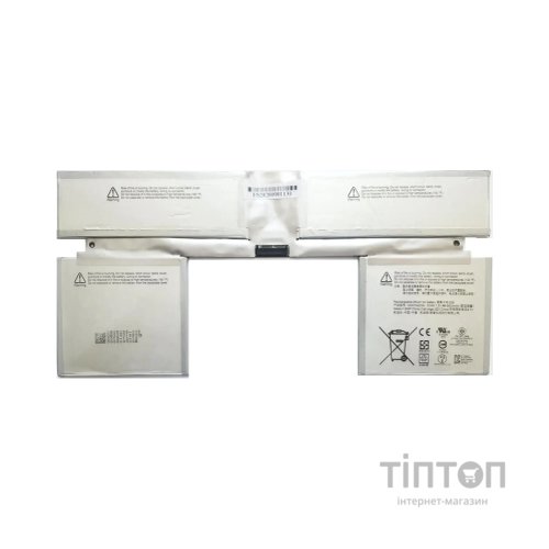 Акумулятор до ноутбука Microsoft Surface Book 1st Gen (Model 1703) G3HTA023H (клав. блок), 6800mAh 6800mAh (51Wh), 4cell, 7.5V (A47514)