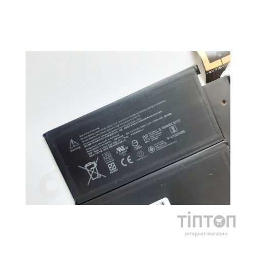 Акумулятор до ноутбука Microsoft Surface Pro 5 (Model 1796) G3HTA038H, 5940mAh (45Wh), 4cell, (A47516)