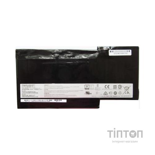 Акумулятор до ноутбука MSI BTY-M6J, 5700mAh, 6cell, 11.4V, Li-Pol (A47329)