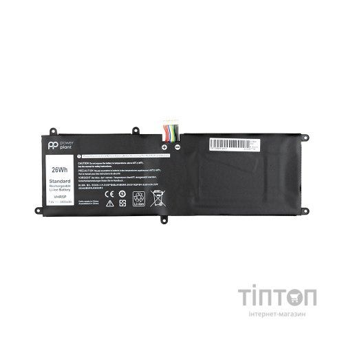 Акумулятор до ноутбука PowerPlant DELL Latitude 11 5175 (VHR5P) 7.6V 3400mAh (NB441136)