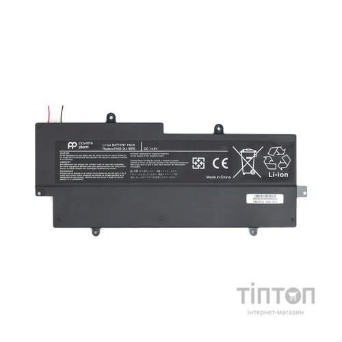 Акумулятор до ноутбука TOSHIBA Portege Z830 Ultrabook (PA5013U-1BRS) 14.8V 2900mAh PowerPlant (NB510276)