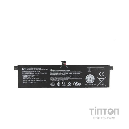 Акумулятор до ноутбука Xiaomi R13B02W (Mi Book Air 13.3"), 5320mAh (39Wh), 4cell, 7.6V, Li (A47638)