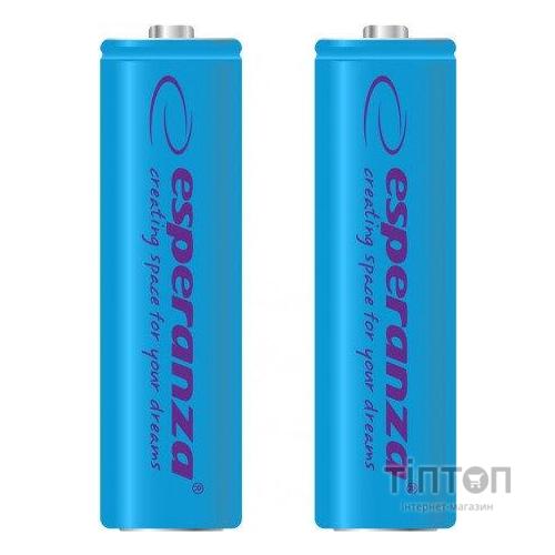 Акумулятор Esperanza AA 2000mAh Ni-MH * 2 blue (EZA103B)