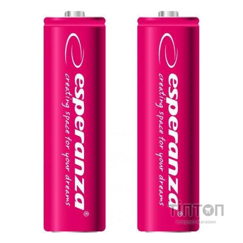 Акумулятор Esperanza AA 2000mAh Ni-MH * 2 red (EZA103R)