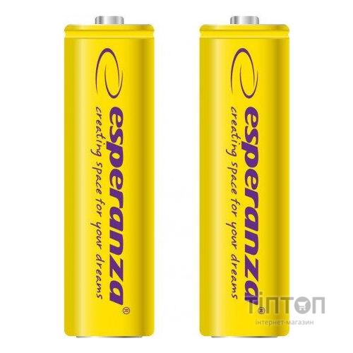 Акумулятор Esperanza AA 2000mAh Ni-MH * 2 yellow (EZA103Y)