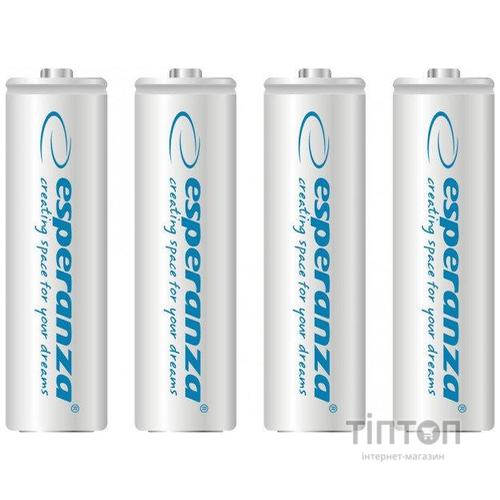 Акумулятор Esperanza AA 2000mAh Ni-MH * 4 white (EZA104W)
