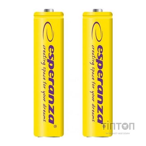 Акумулятор Esperanza AAA 1000mAh Ni-MH * 2 yellow (EZA101Y)