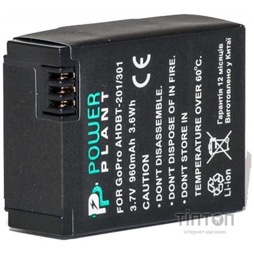 Акумулятор PowerPlant GoPro Hero 3, AHDBT-201, 301 (DV00DV1357)