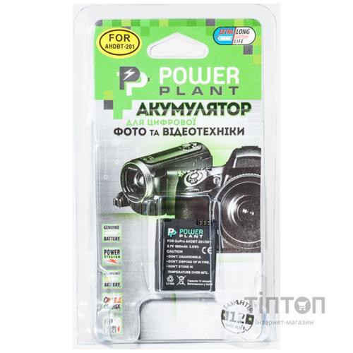 Акумулятор PowerPlant GoPro Hero 3, AHDBT-201, 301 (DV00DV1357)