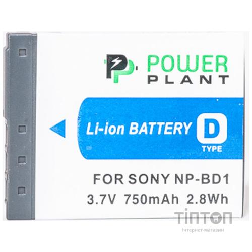 Акумулятор PowerPlant Sony NP-BD1, NP-FD1 (DV00DV1204)
