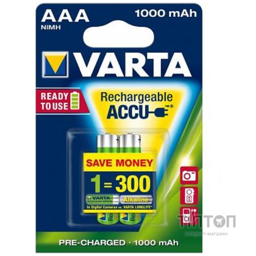 Акумулятор Varta AAA Accu 1000 mAh