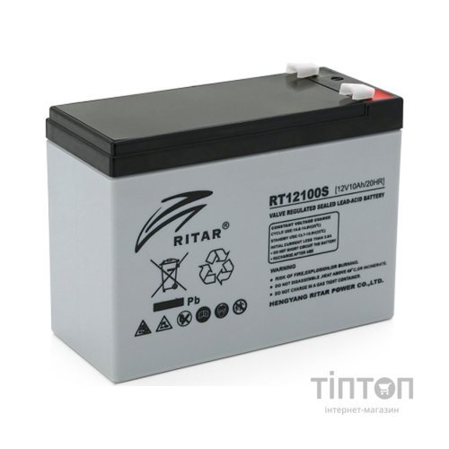 Акумуляторна баатрея Ritar AGM RT12100S 12V 10Ah (RT12100S)