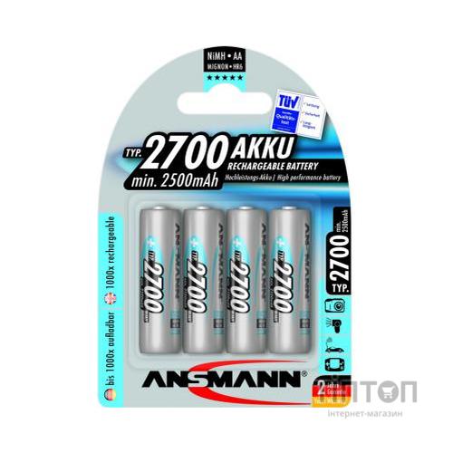 Акумуляторна батарея Ansmann AA 2700mAh * 4 (5030842)