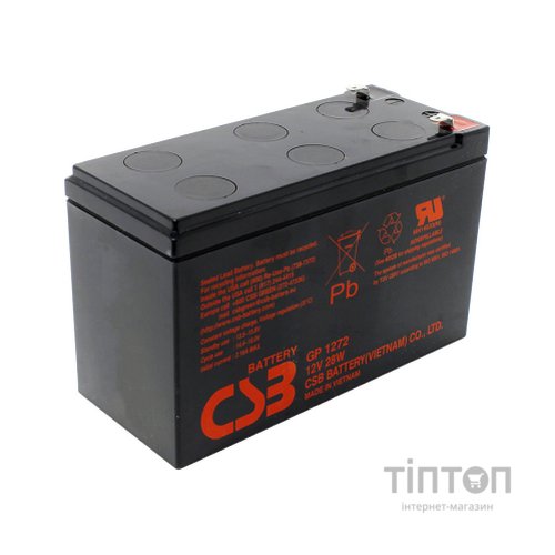 Акумуляторна батарея CSB 12V 7,2A (GP1272)