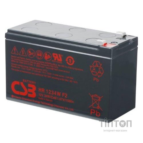 Акумуляторна батарея CSB 12V, 9.0A (HR1234)