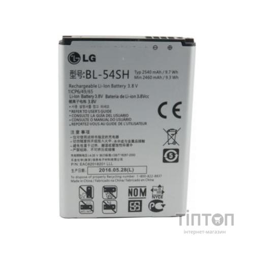 Акумуляторна батарея EXTRADIGITAL LG BL-54SH, Optimus G3s (D724) (2540 mAh) (BML6416)