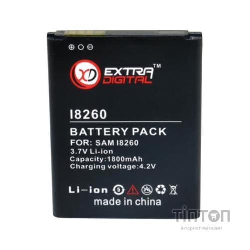 Акумуляторна батарея EXTRADIGITAL Samsung Galaxy GT-i8260 Galaxy Core (1800 mAh) (BMS6299)