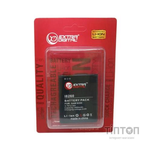 Акумуляторна батарея EXTRADIGITAL Samsung Galaxy GT-i8260 Galaxy Core (1800 mAh) (BMS6299)