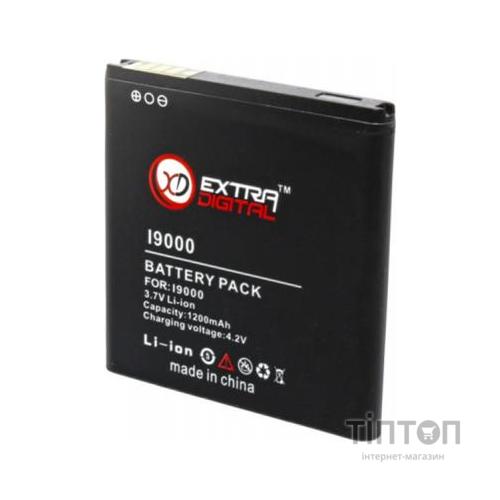 Акумуляторна батарея EXTRADIGITAL Samsung GT-i9000 Galaxy S (1200 mAh) (BMS1129)