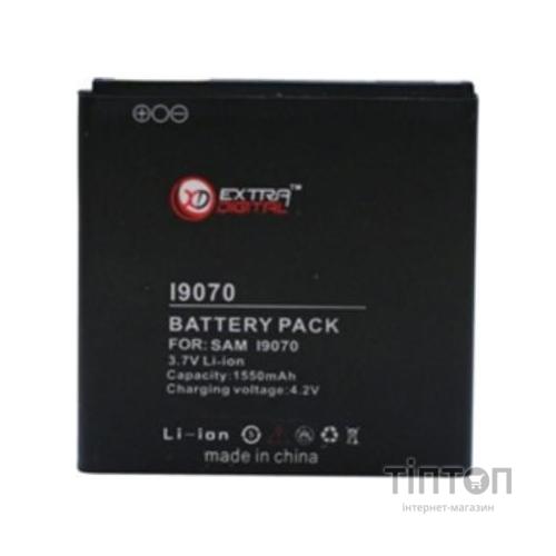Акумуляторна батарея EXTRADIGITAL Samsung GT-i9070 Galaxy S Advance (1550 mAh) (BMS6306)
