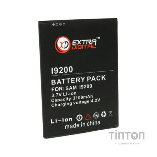 Акумуляторна батарея EXTRADIGITAL Samsung GT-i9200 Galaxy Mega (3100 mAh) (BMS1149)