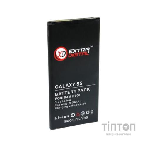 Акумуляторна батарея EXTRADIGITAL Samsung GT-i9600 Galaxy S5 (2800 mAh) (BMS1152)