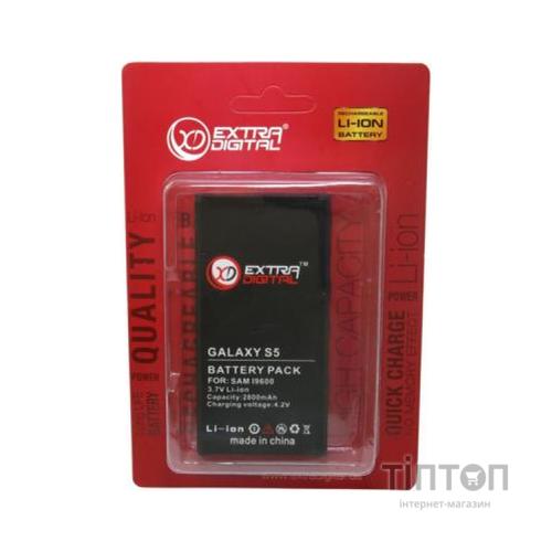 Акумуляторна батарея EXTRADIGITAL Samsung GT-i9600 Galaxy S5 (2800 mAh) (BMS1152)