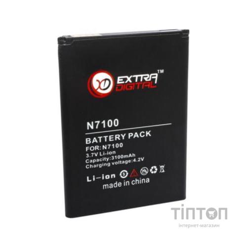 Акумуляторна батарея EXTRADIGITAL Samsung GT-N7100 Galaxy Note 2 (3100 mAh) (BMS6317)