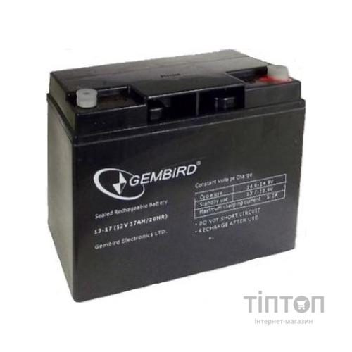Акумуляторна батарея Gembird 12V 17Аh (BAT-12V17AH/4)
