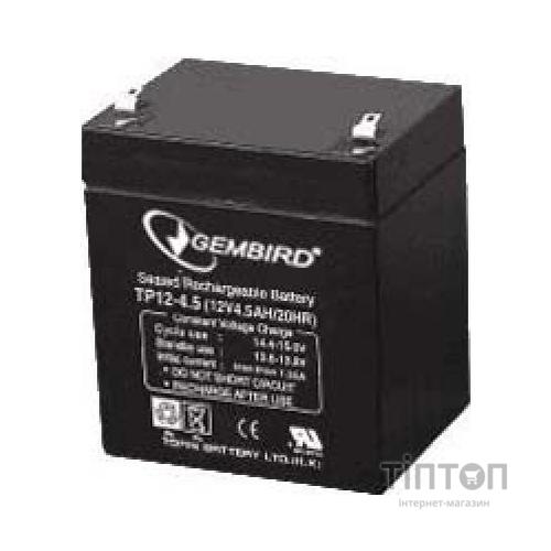 Акумуляторна батарея Gembird 12V 4,5Ah (BAT-12V)