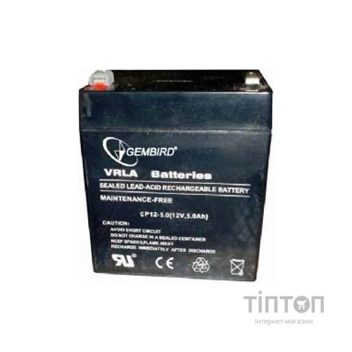Акумуляторна батарея Gembird 12V 5Ah (BAT-12V5AH)
